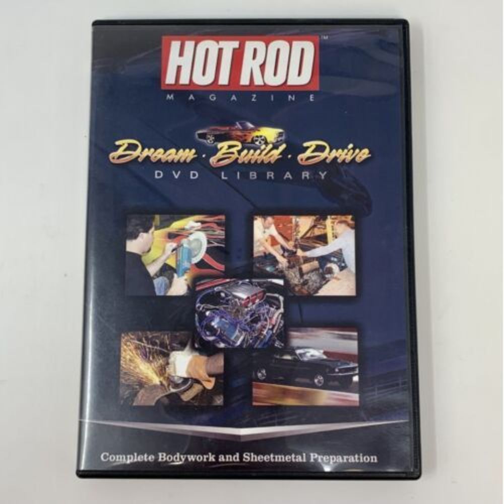 DVD ABOUT HOW TO BUILD HOT RODS ETC -‎  HOT ROD MAGAZINE DREAM BUILD DRIVE